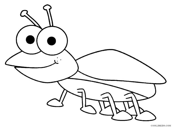 Printable Bug Coloring Pages For Kids Printable Bug Coloring Pages For Kids