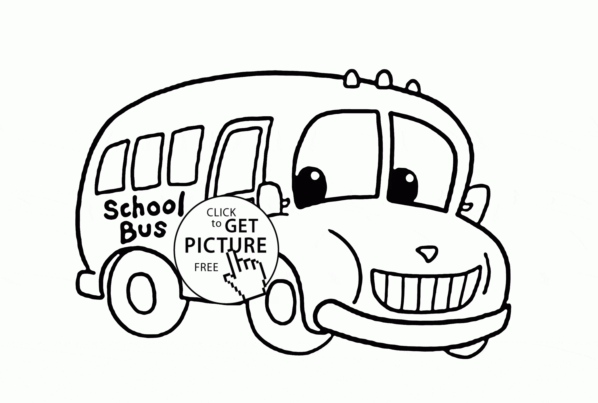 Printable Bus Coloring Pages Printable Bus Coloring Pages