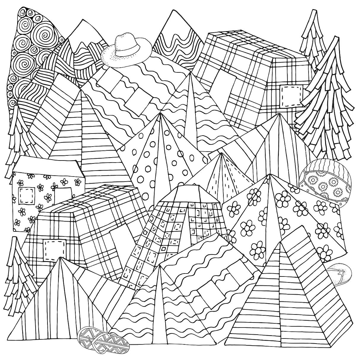 Camping Coloring Pages Printable Camping Coloring Pages Printable