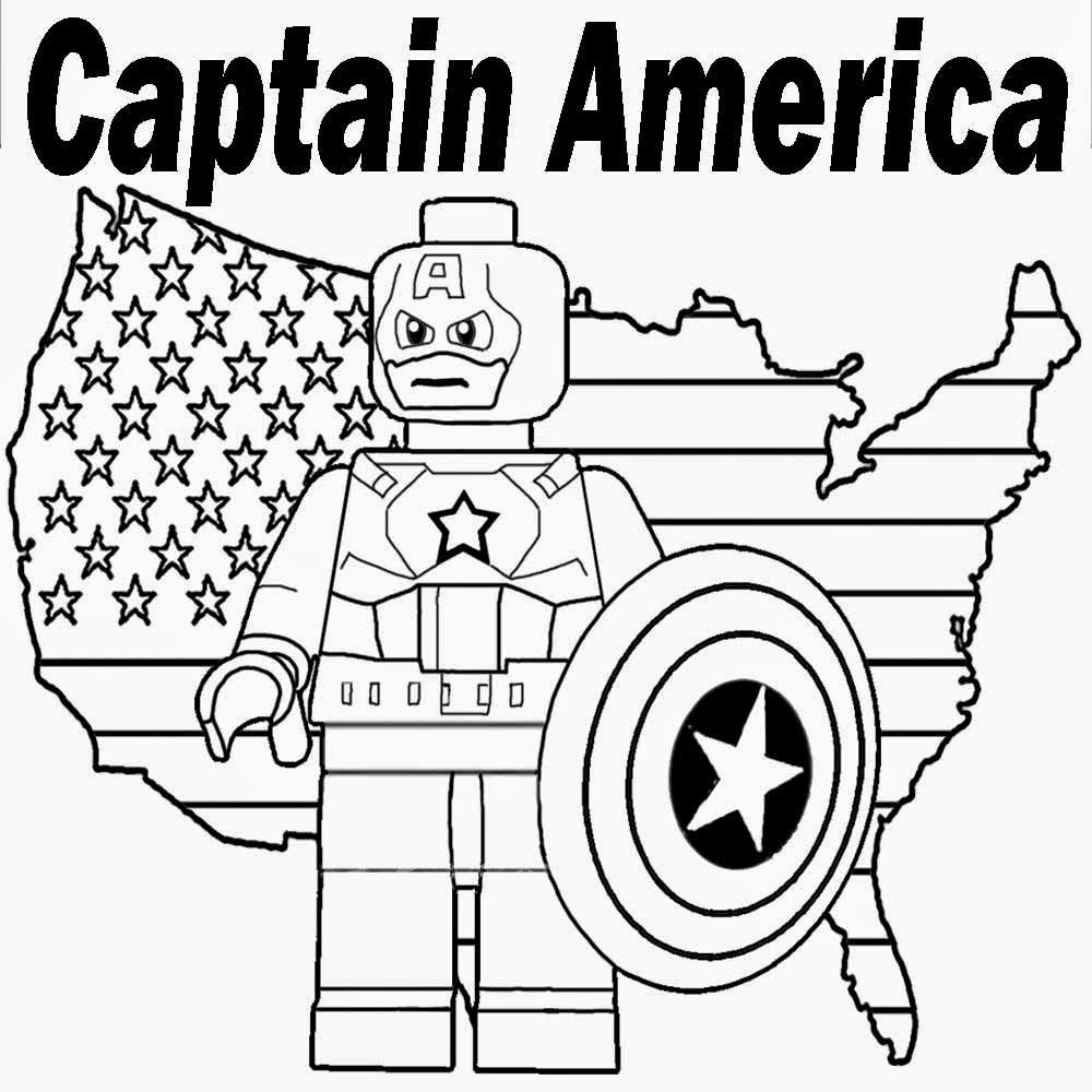 Printable Captain America Coloring Pages Printable Captain America Coloring Pages