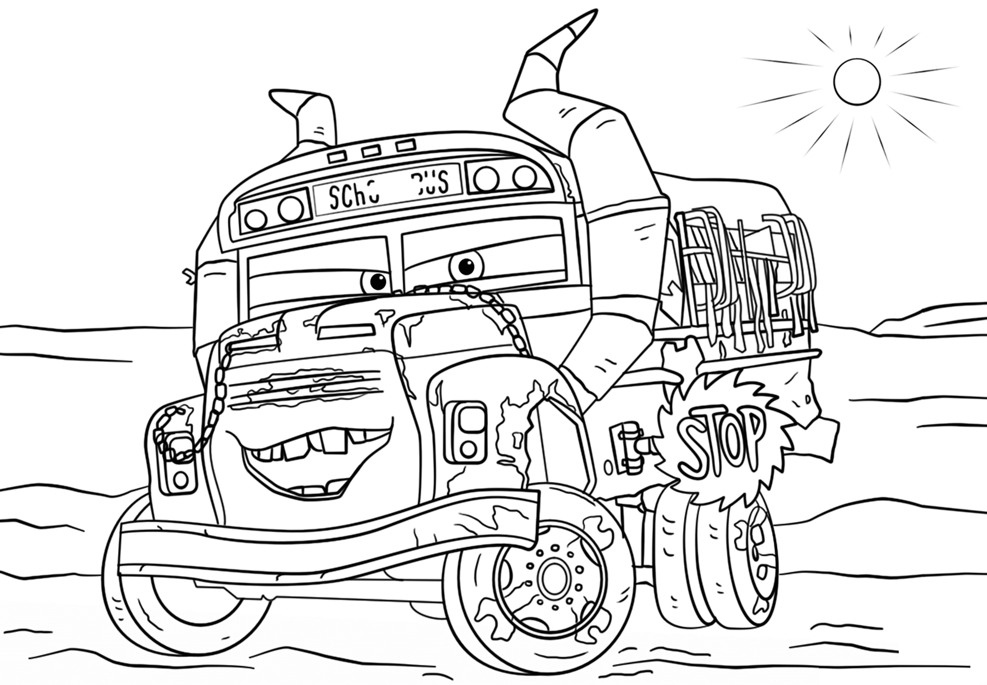 Printable Cars 3 Coloring Pages Printable Cars 3 Coloring Pages