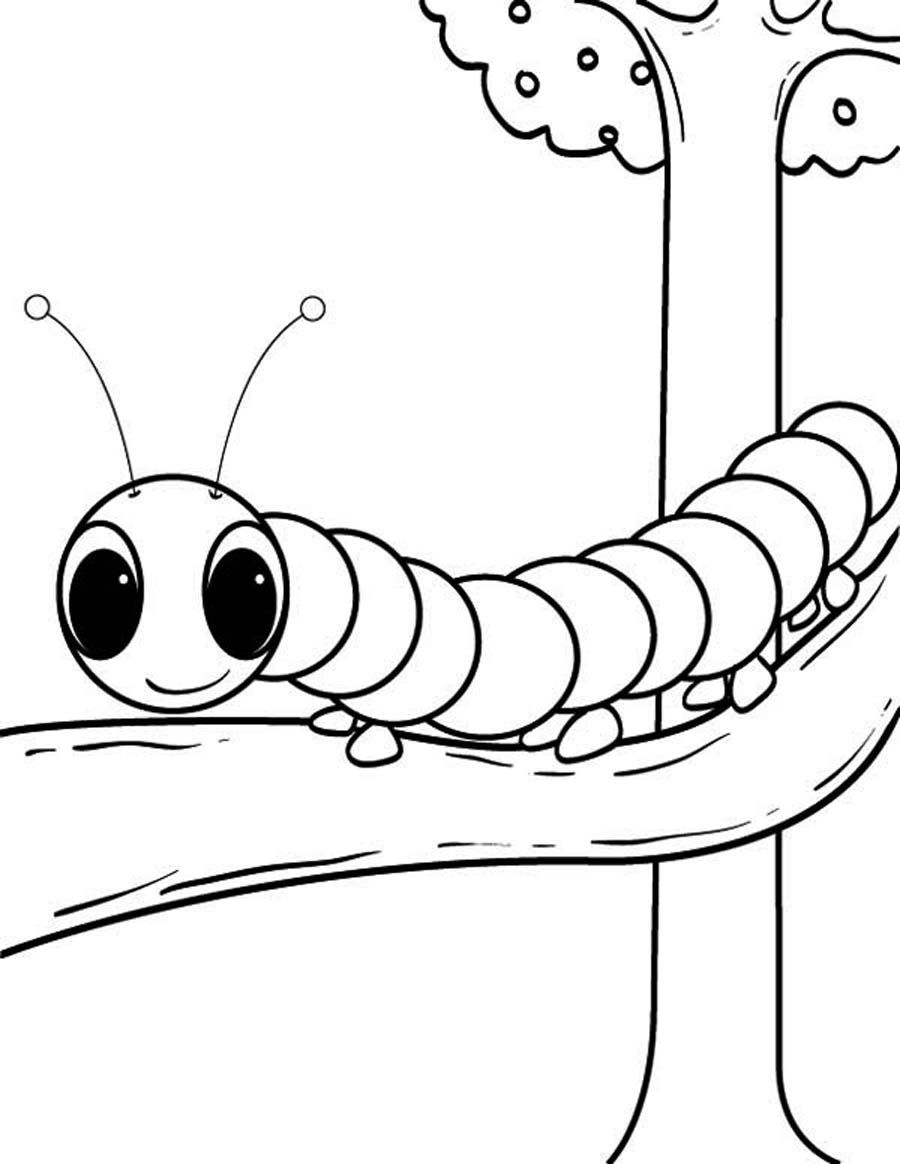 Printable Caterpillar Coloring Pages At GetColorings Free Printable Caterpillar Coloring Pages At GetColorings Free
