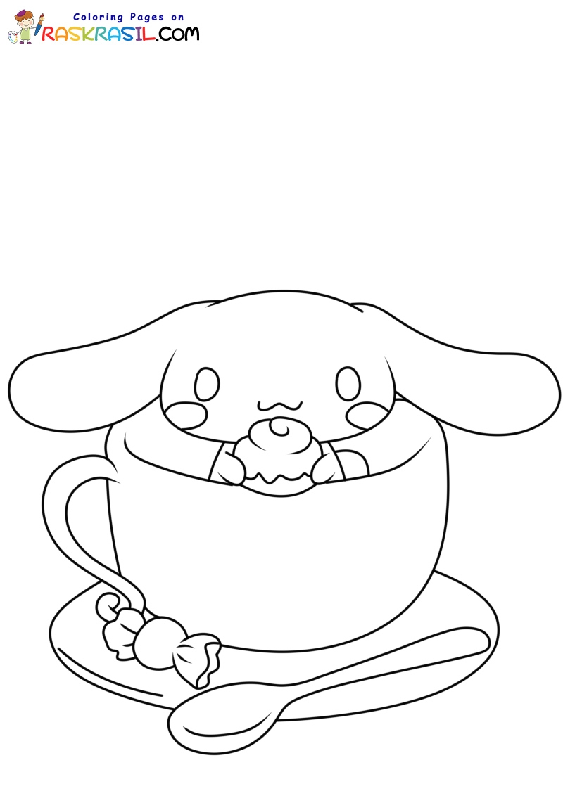 Free Printable Cinnamoroll Coloring Pages Free Printable Cinnamoroll Coloring Pages