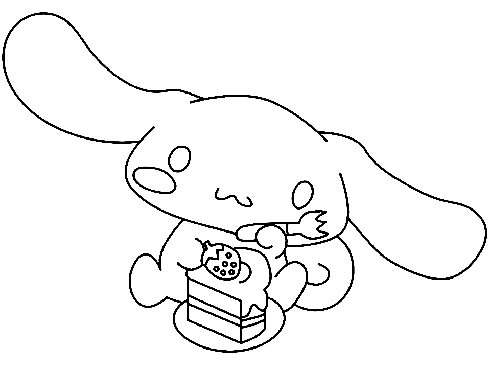 Printable Cinnamoroll Coloring Pages Printable Cinnamoroll Coloring Pages
