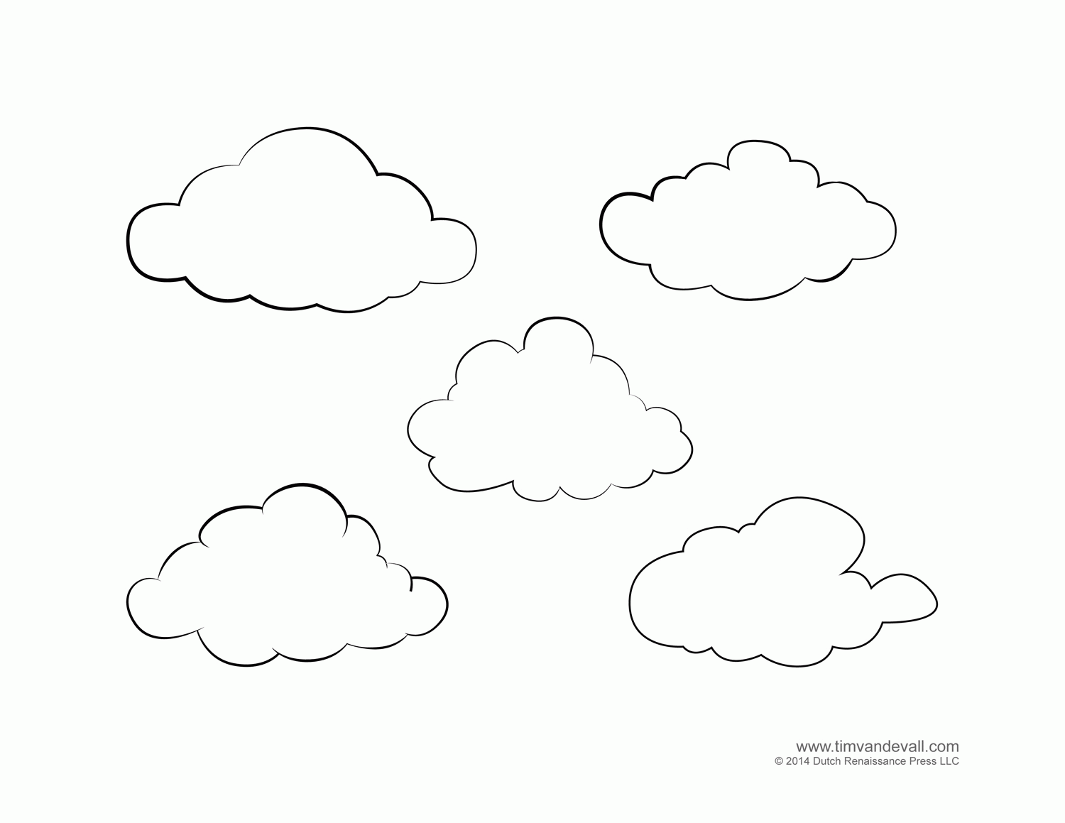 Printable Cloud Coloring Pages For Kids Cool2bkids Vrogue Co