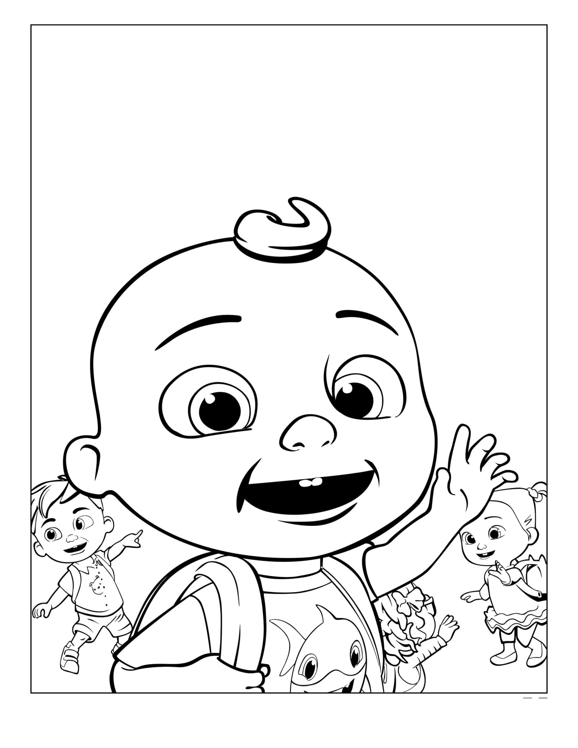 Bebefinn Coloring Pages Printable Bebefinn Coloring Pages Printable