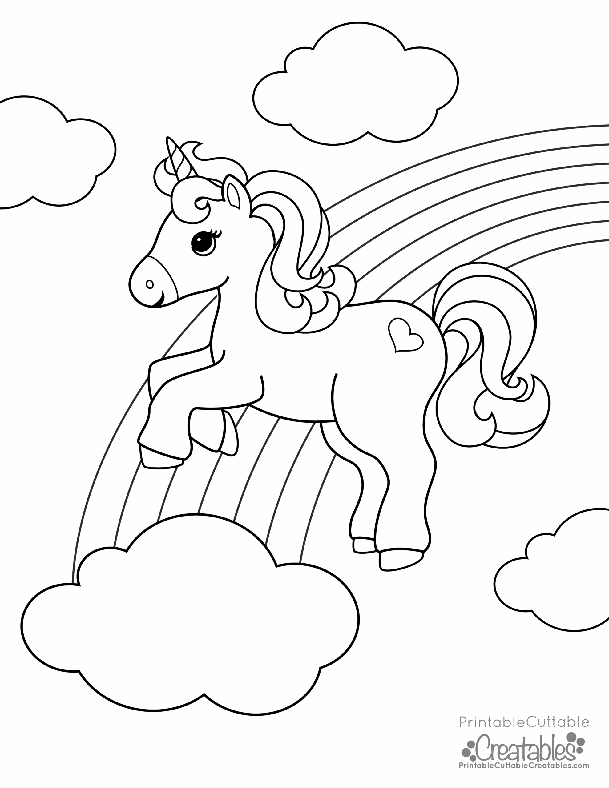 Coloring Pages Unicorns Printable Coloring Pages Unicorns Printable