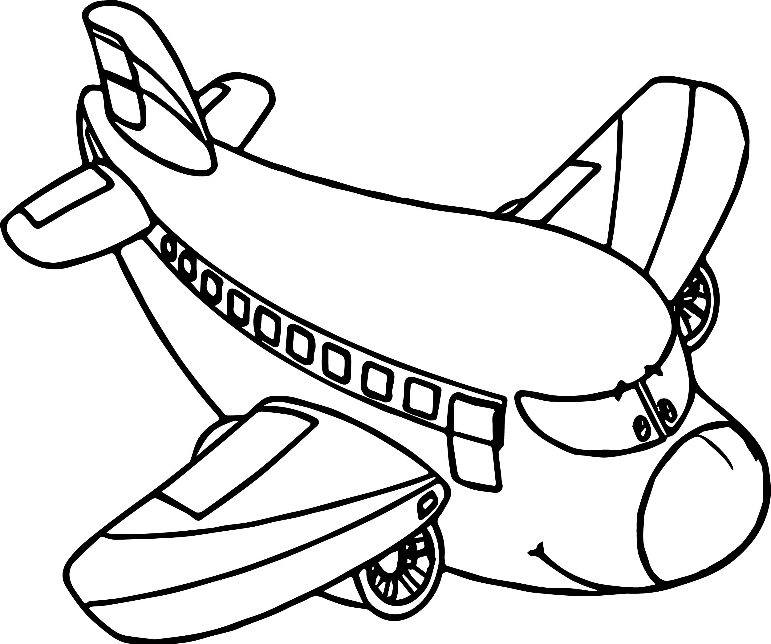 Printable Coloring Pages Airplane Printable Coloring Pages Airplane