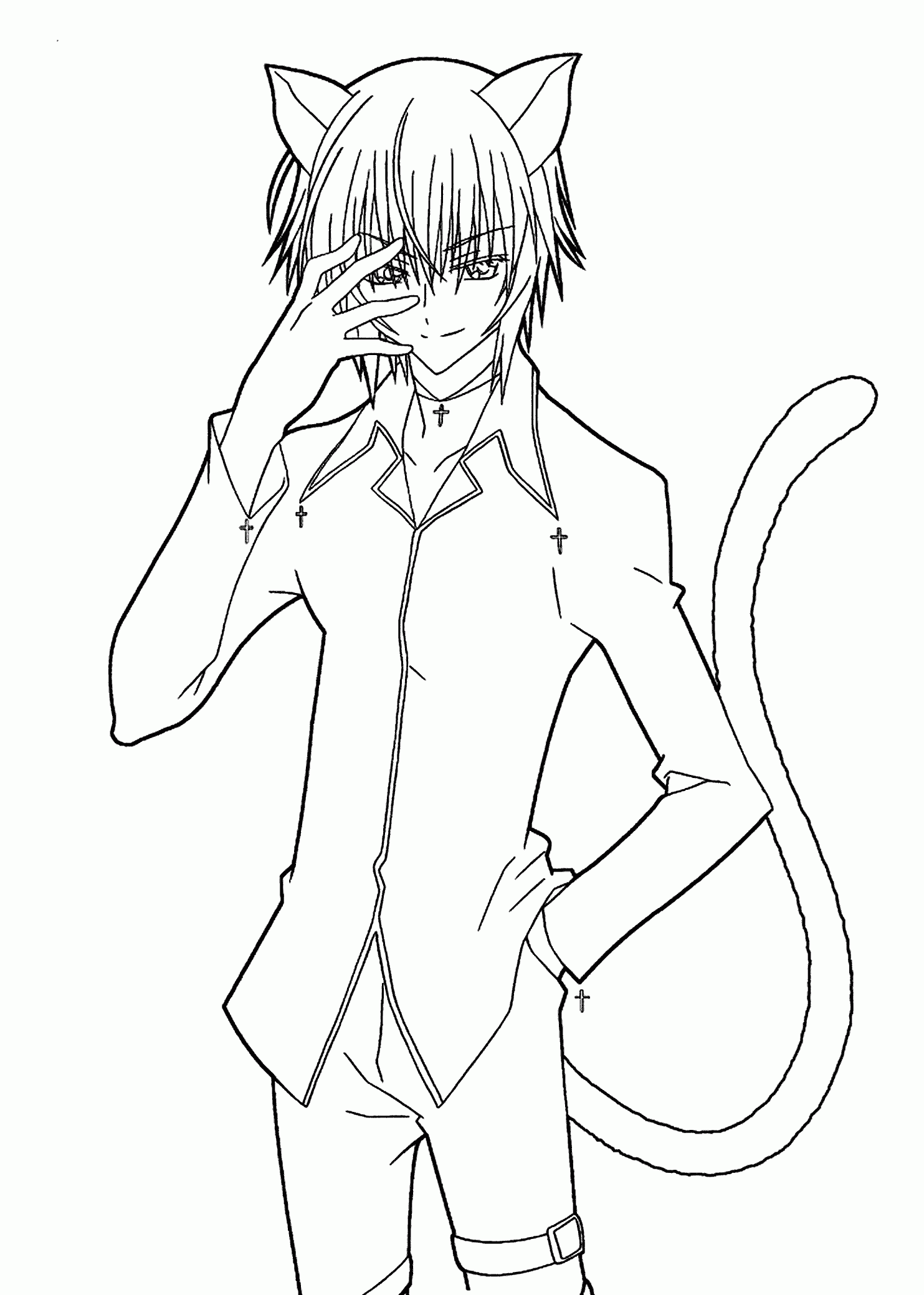 Printable Coloring Pages Anime Printable Coloring Pages Anime
