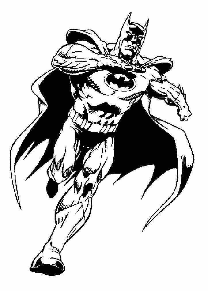 Printable Coloring Pages Batman Printable Coloring Pages Batman
