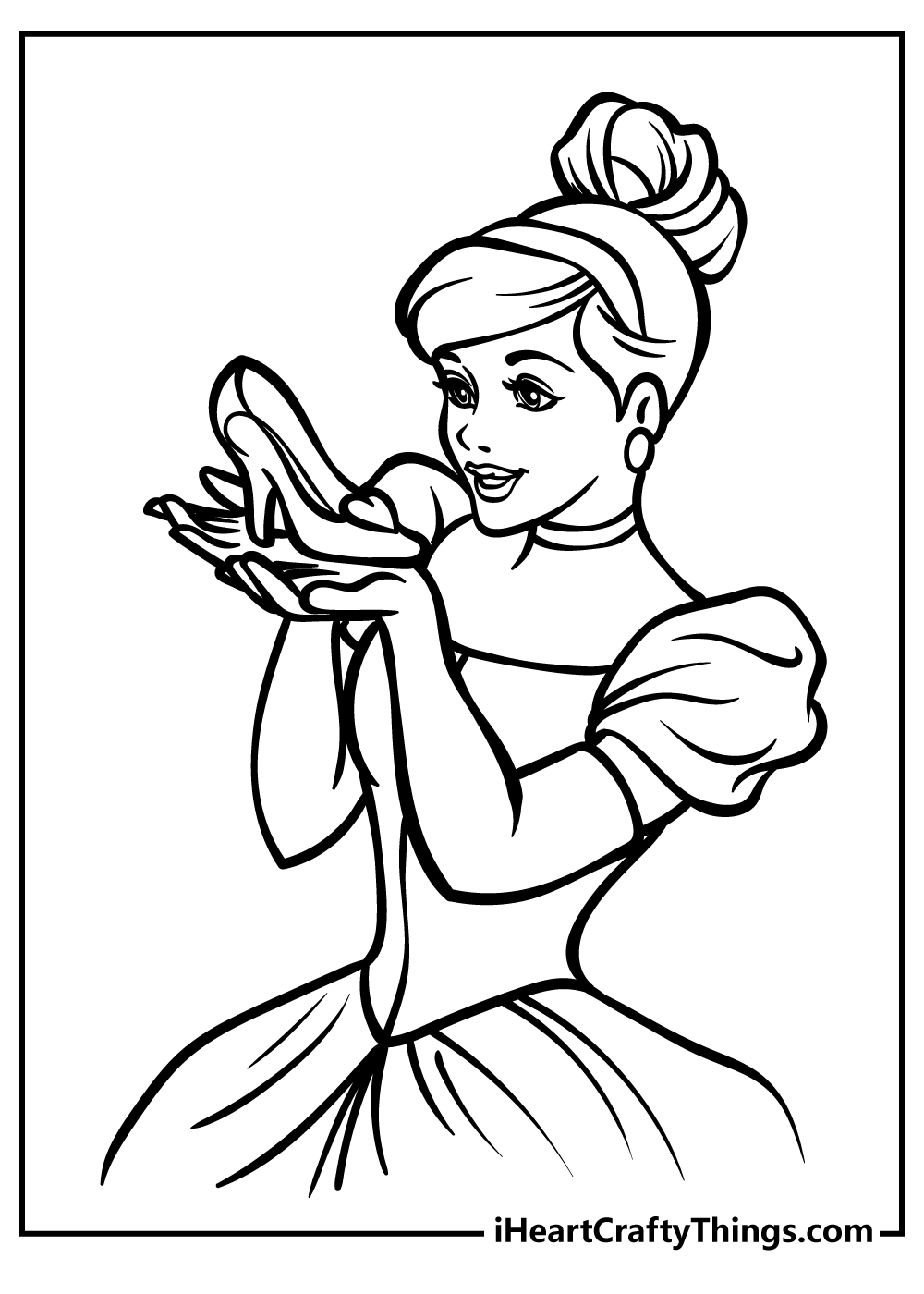 Printable Coloring Pages Cinderella Printable Coloring Pages Cinderella