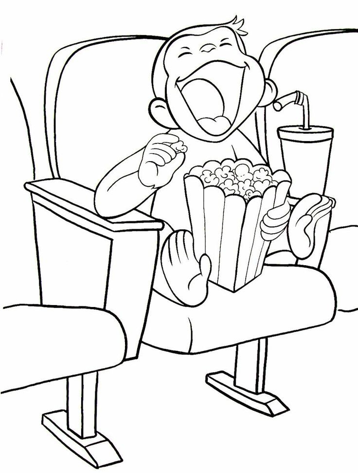 Printable Coloring Pages Curious George Printable Coloring Pages Curious George