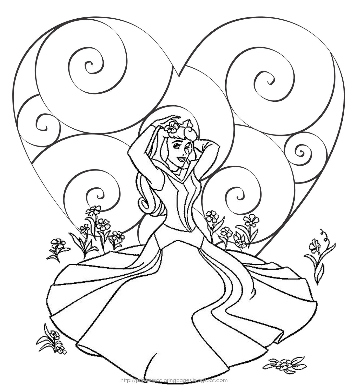 Printable Coloring Pages Disney Princess Printable Coloring Pages Disney Princess