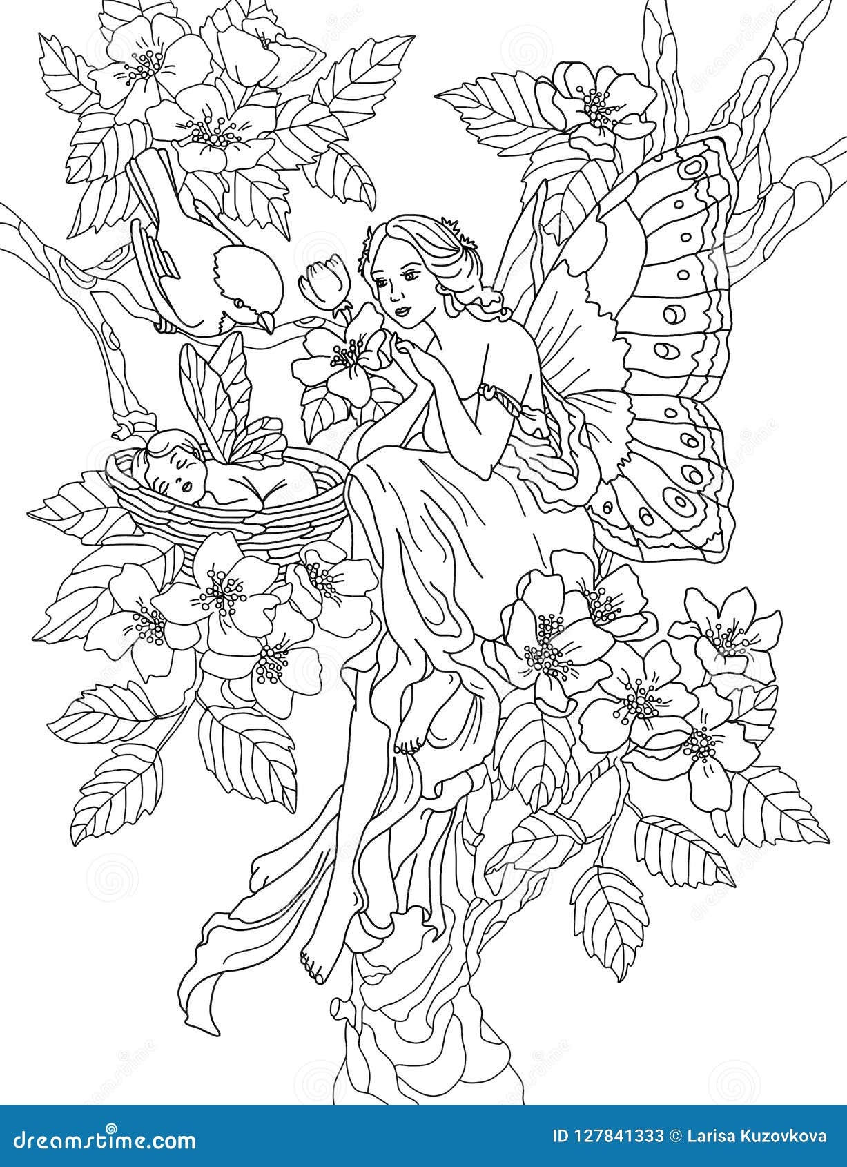 Printable Coloring Pages For Adults Fairies Printable Coloring Pages For Adults Fairies
