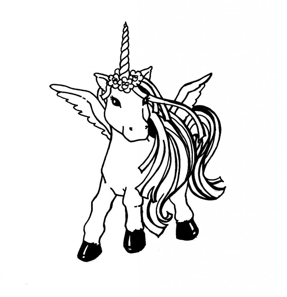 Printable Coloring Pages For Kids Unicorn Menspoker