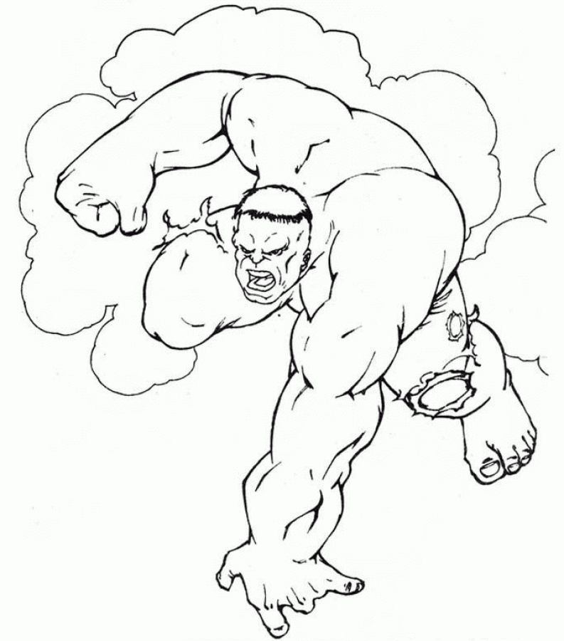 Printable Coloring Pages Hulk Printable Coloring Pages Hulk