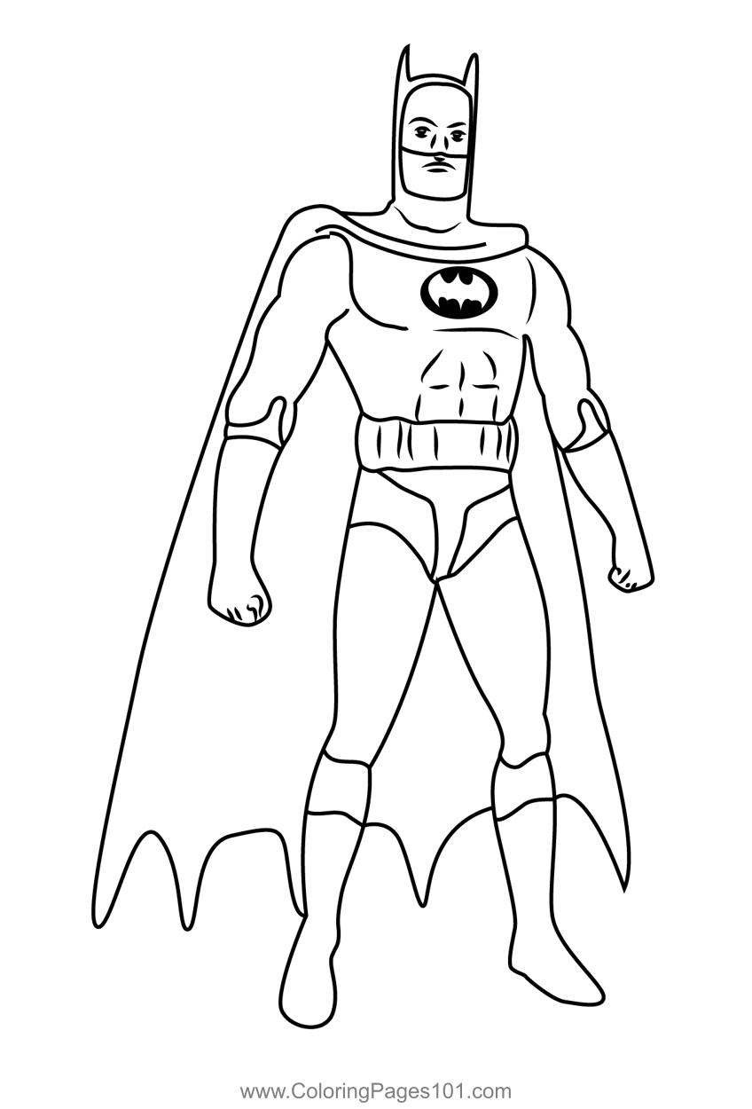 Free Printable Coloring Pages Batman Free Printable Coloring Pages Batman