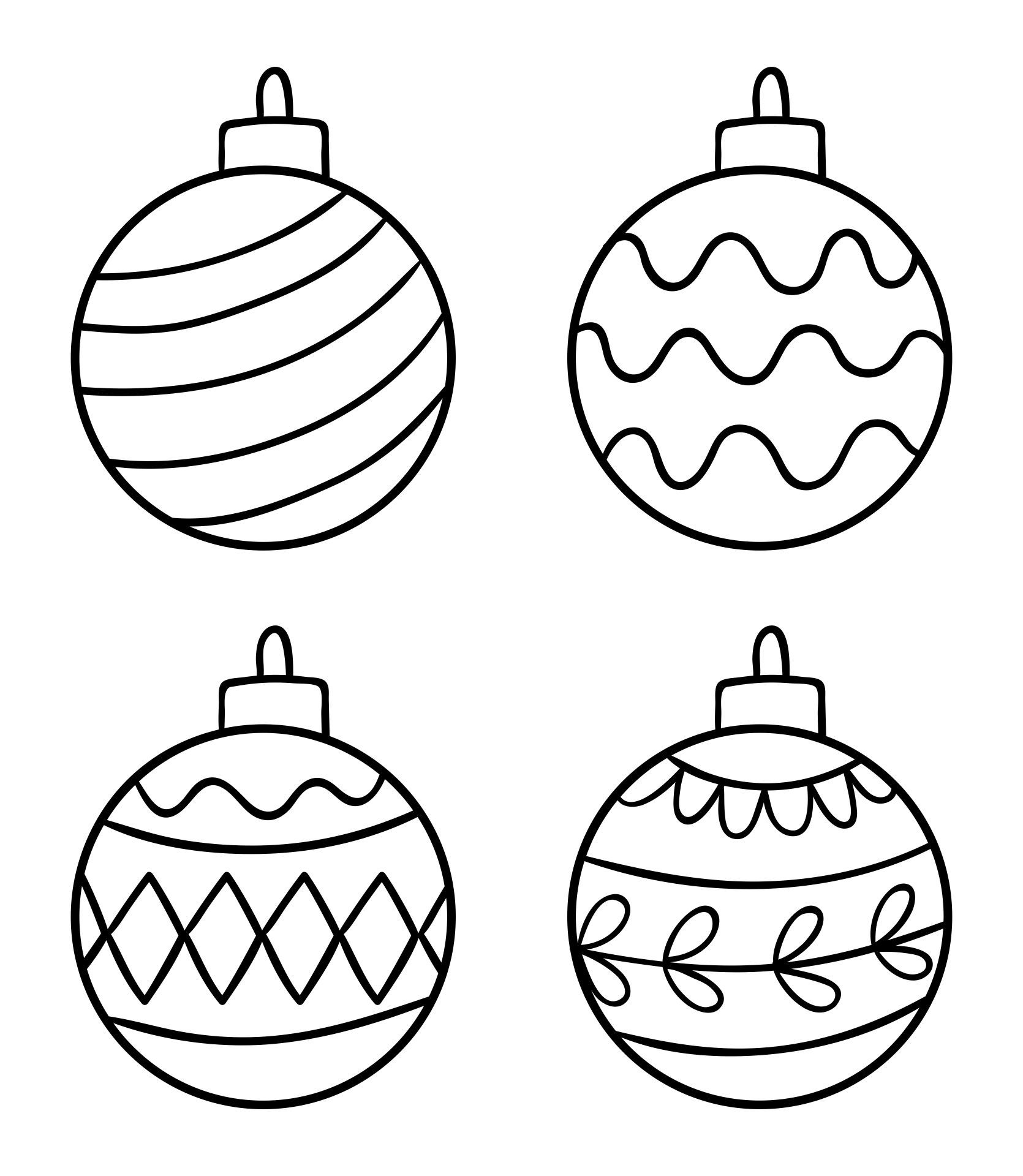Printable Coloring Pages Of Christmas Ornaments Printable New Year Printable Coloring Pages Of Christmas Ornaments Printable New Year