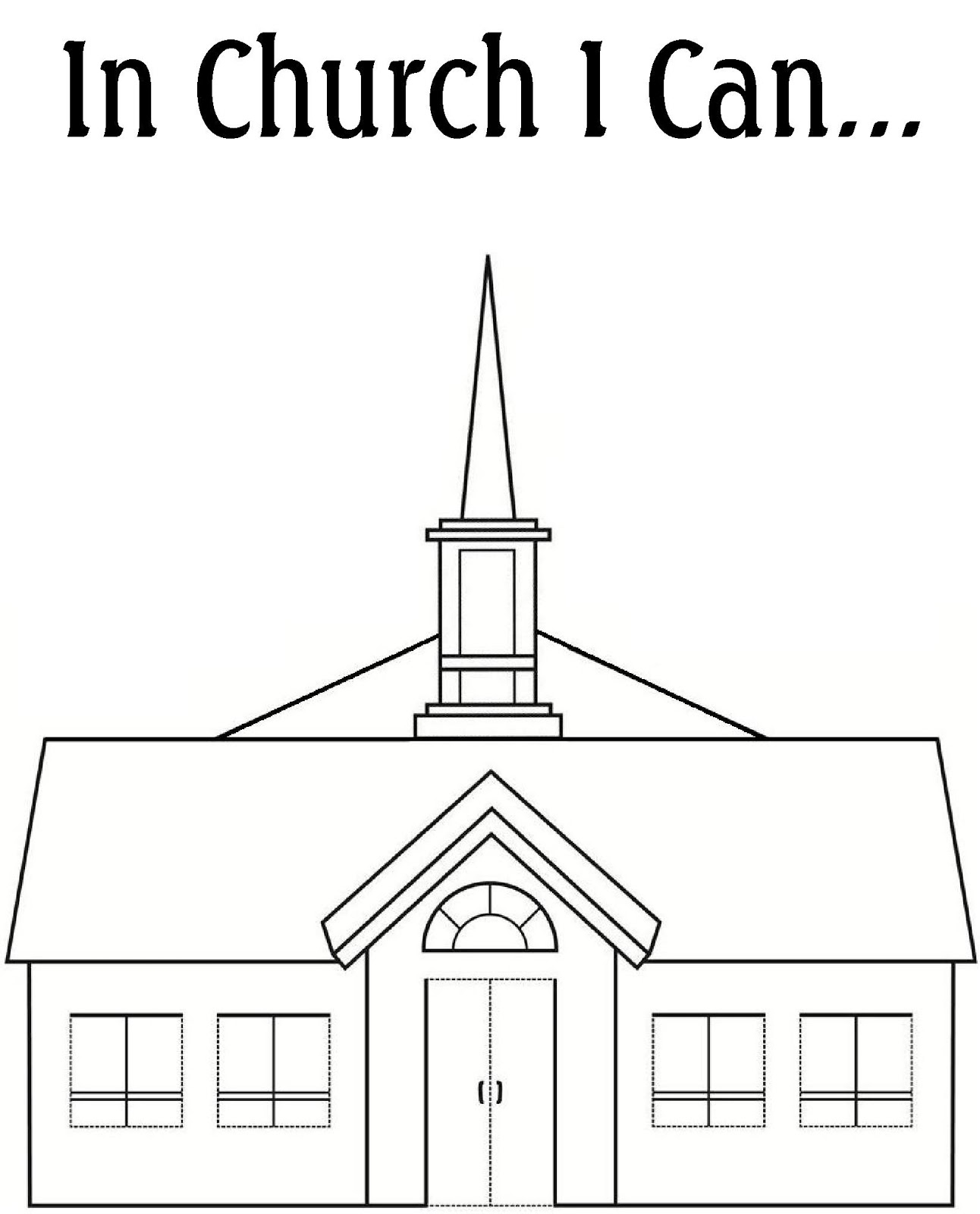 Printable Coloring Pages Of Churches Printable Coloring Pages Of Churches