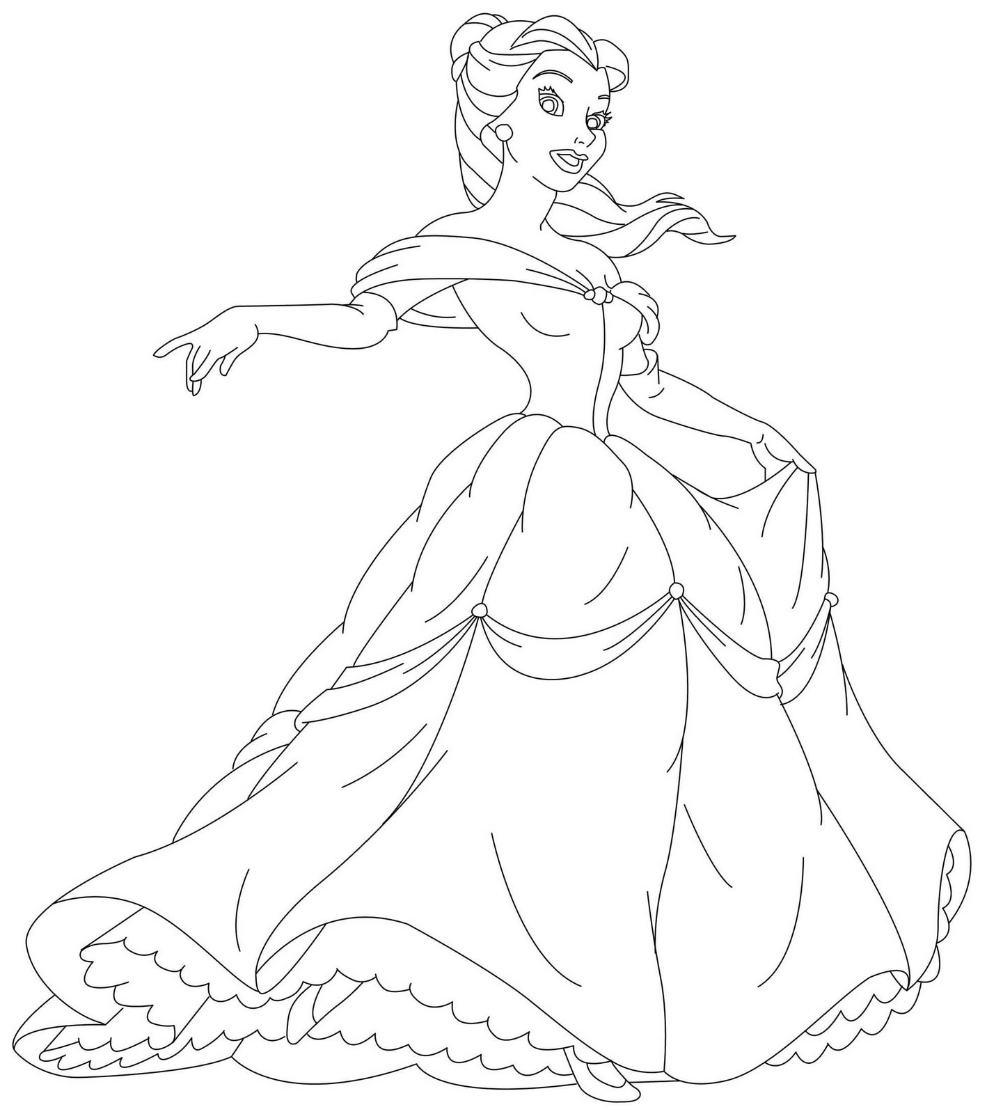 Printable Coloring Pages Of Disney Princesses Printable Coloring Pages Of Disney Princesses