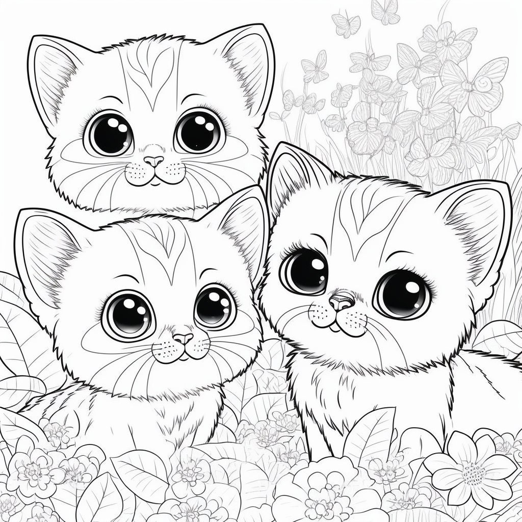 Free Printable Coloring Pages Of Kittens Free Printable Coloring Pages Of Kittens