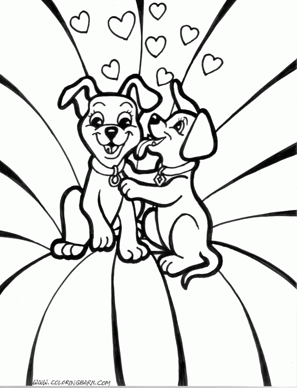 Printable Coloring Pages Puppies Printable Coloring Pages Puppies
