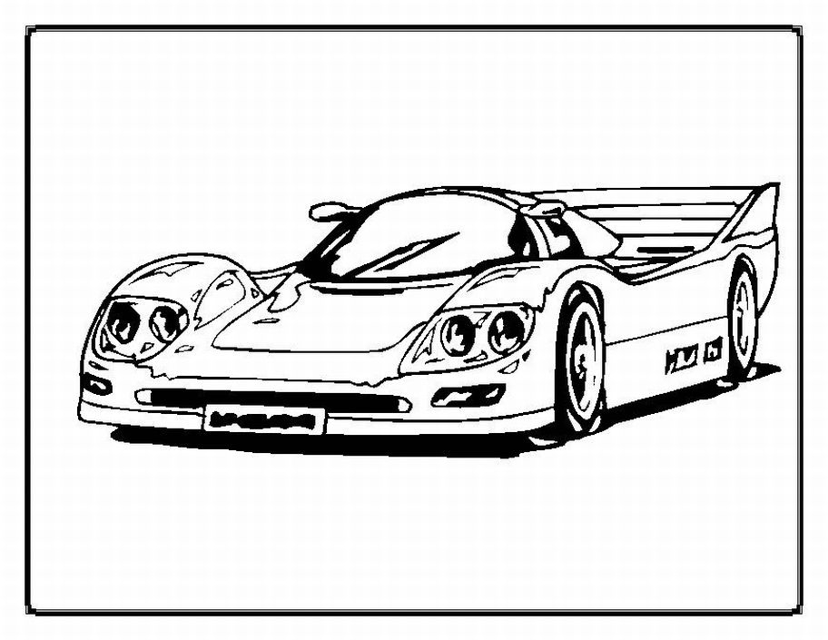 Printable Coloring Pages Race Cars Printable Coloring Pages Race Cars