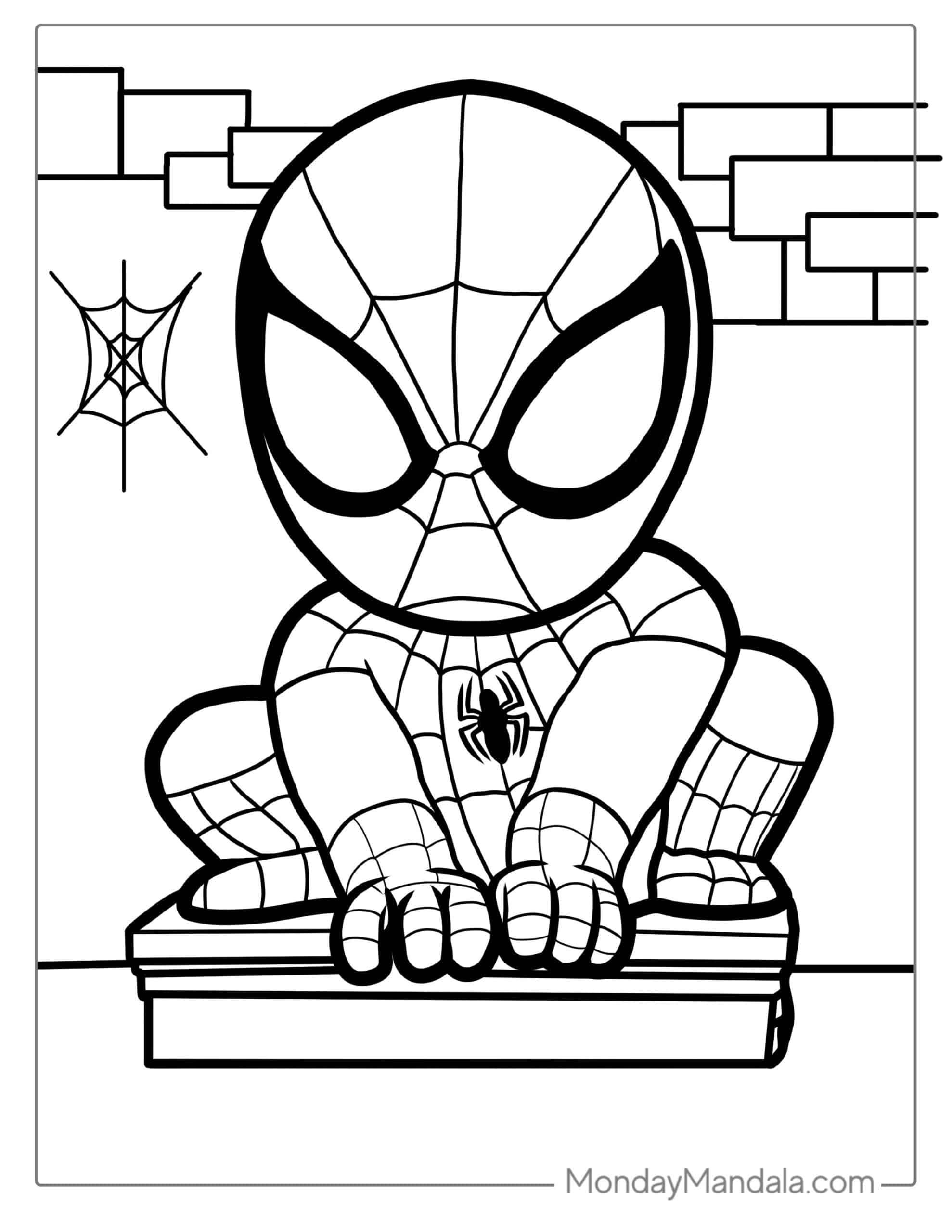 Printable Coloring Pages Spiderman Printable Word Searches