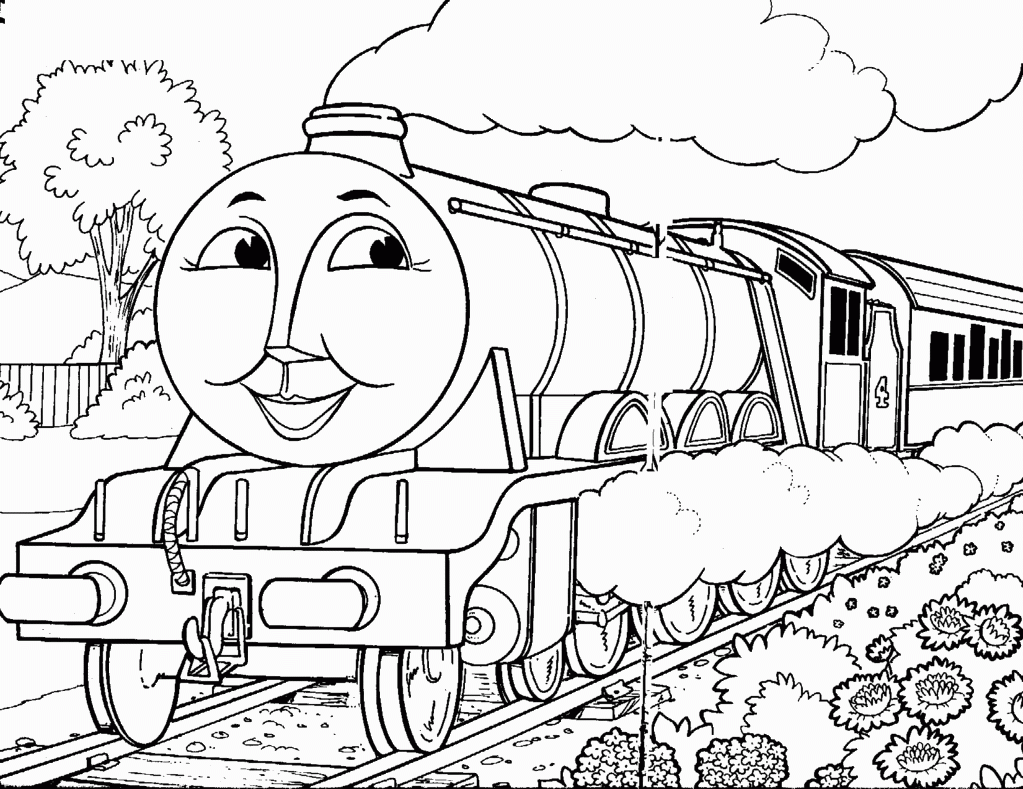 Printable Coloring Pages Trains Printable Coloring Pages Trains
