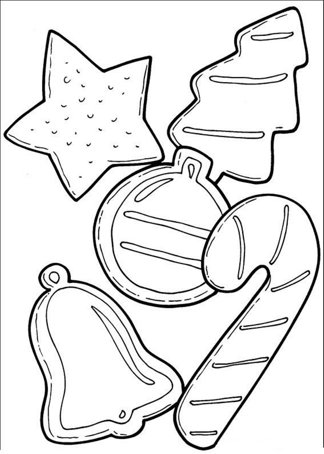 Printable Cookie Coloring Pages