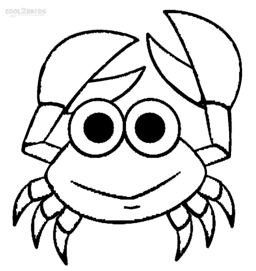 Printable Crab Coloring Pages For Kids Cool2bKids Printable Crab Coloring Pages For Kids Cool2bKids