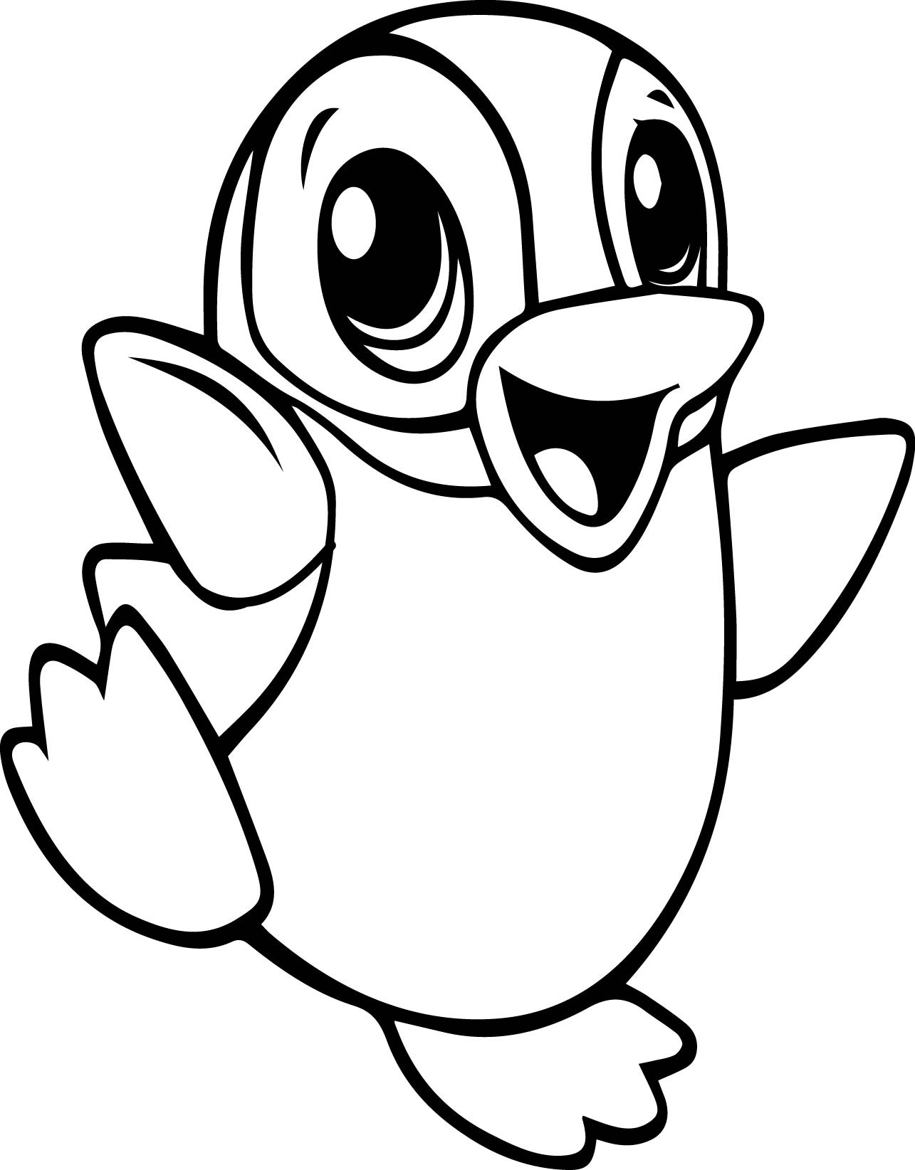 Printable Cute Penguin Coloring Pages Printable Cute Penguin Coloring Pages