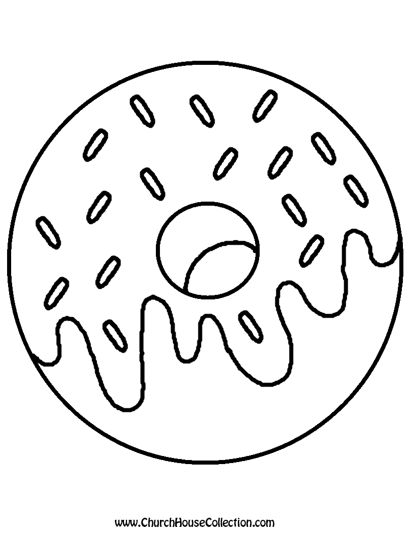 Printable Donut Coloring Pages At GetColorings Free Printable Printable Donut Coloring Pages At GetColorings Free Printable