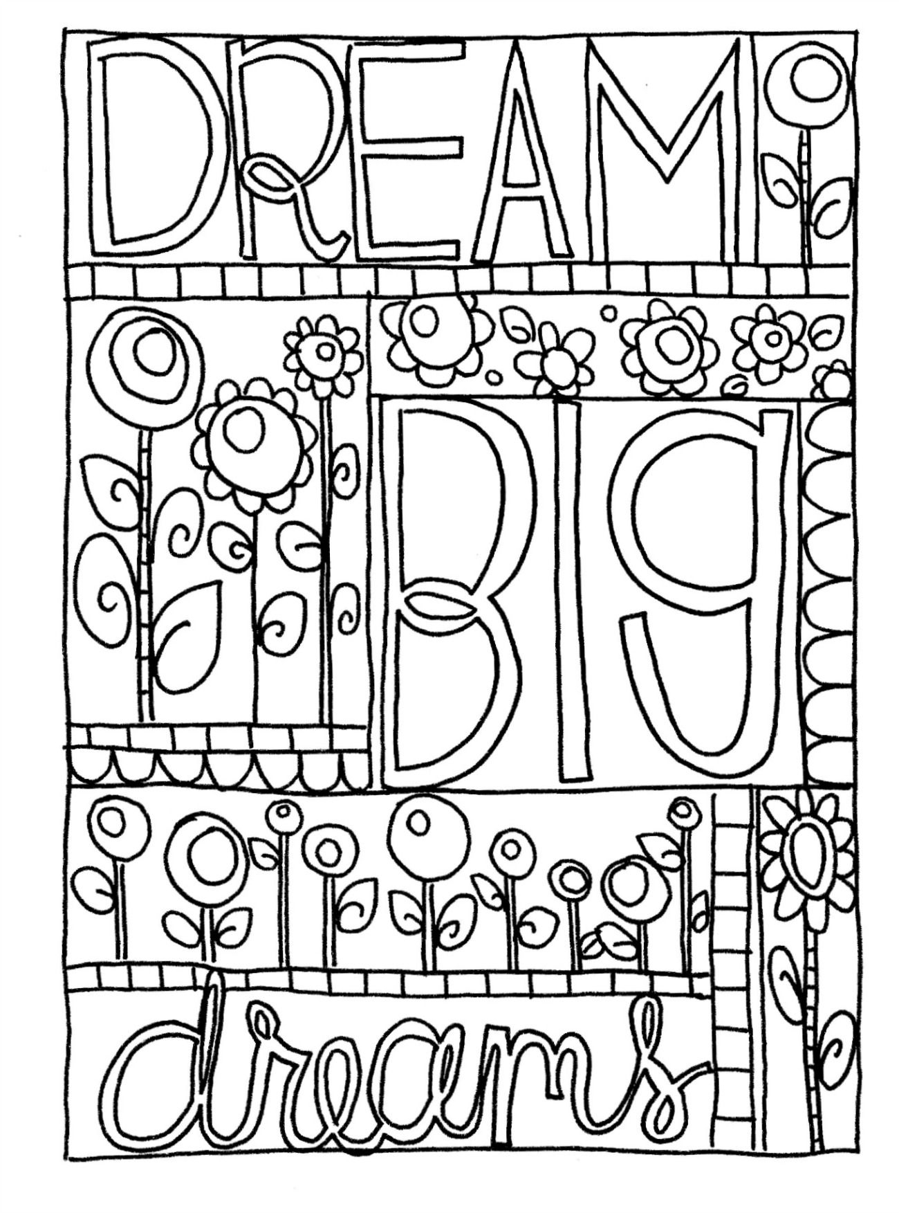 Printable Doodle Coloring Pages Printable Doodle Coloring Pages