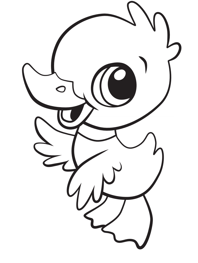 Printable Duck Coloring Pages Printable Duck Coloring Pages