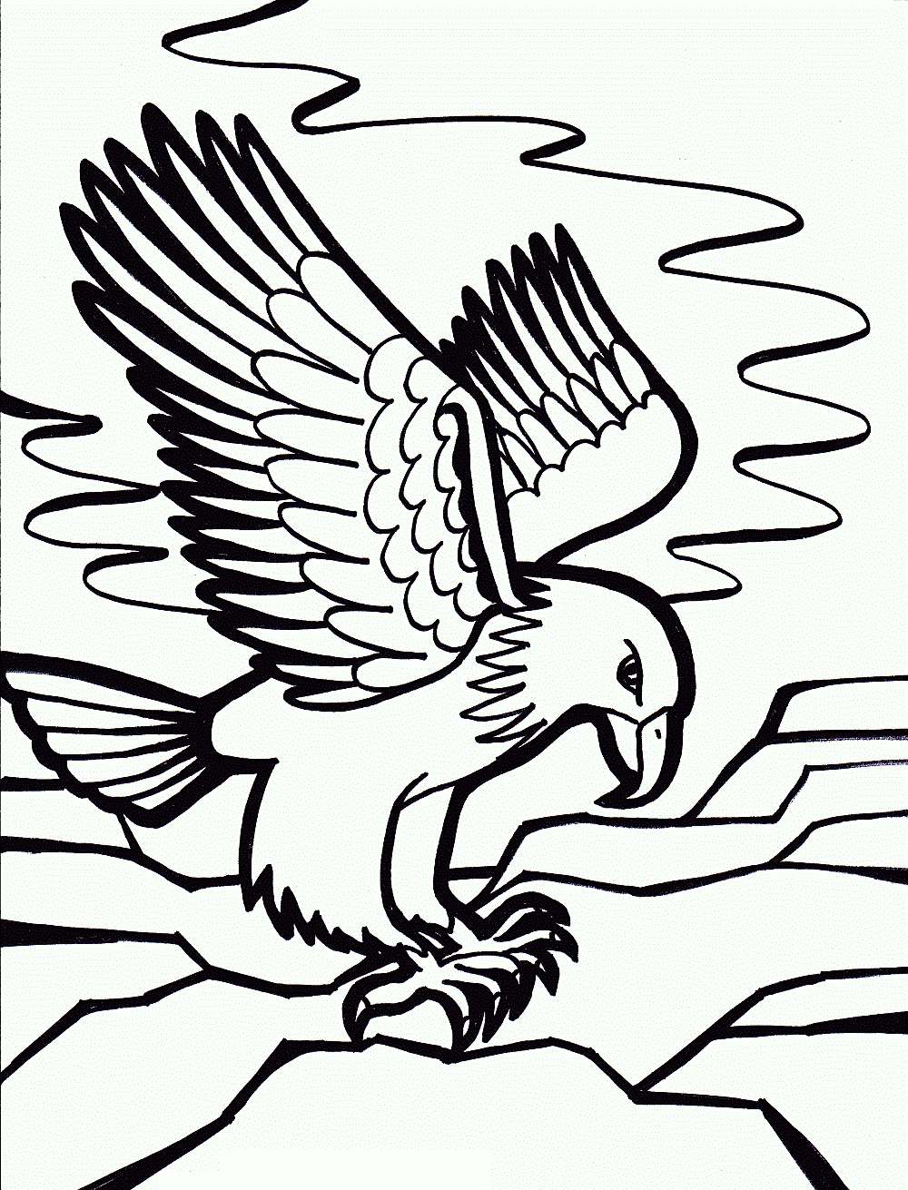 Printable Eagle Coloring Pages Printable Eagle Coloring Pages