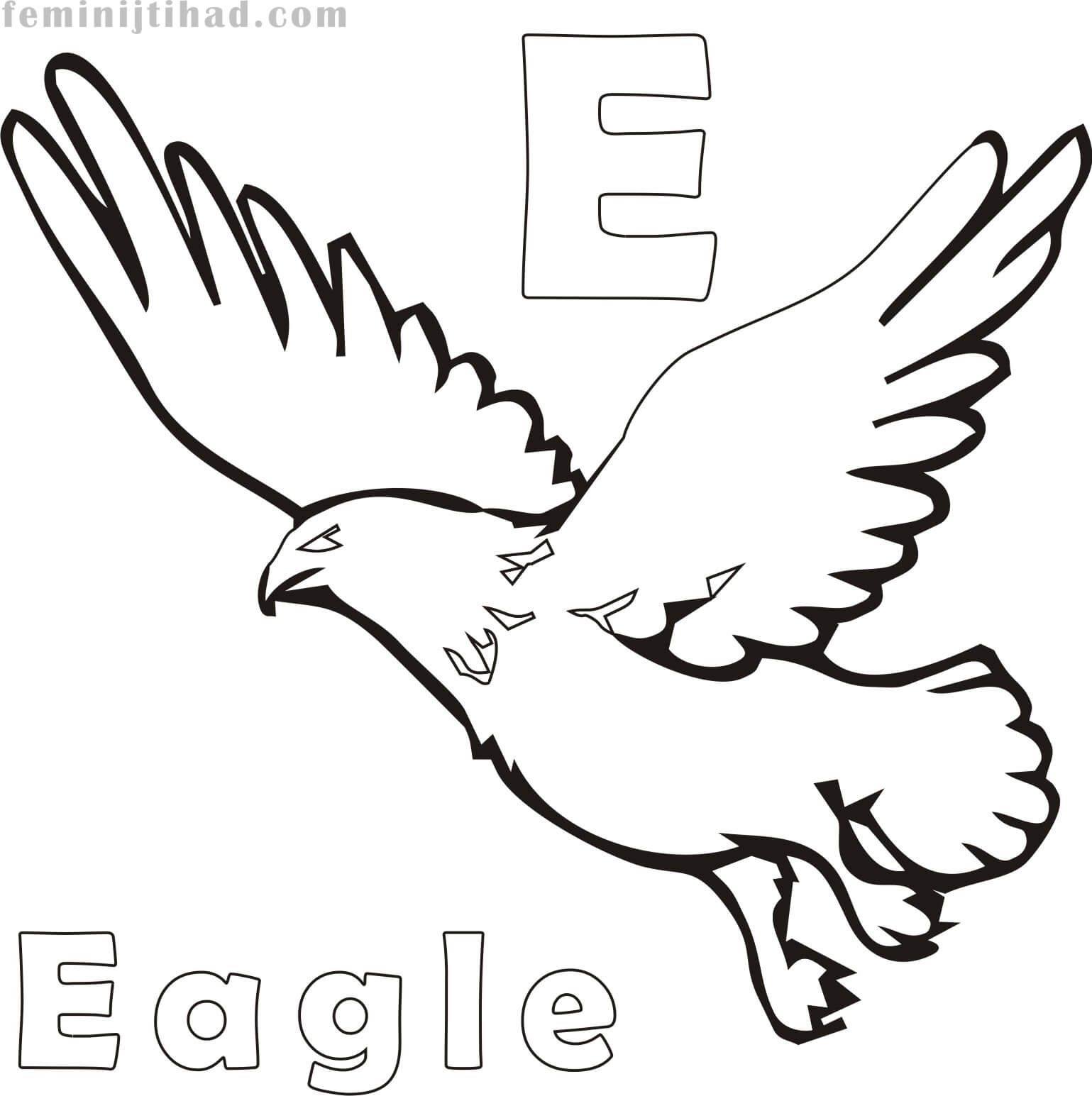 Printable Eagle Coloring Pages Printable Eagle Coloring Pages