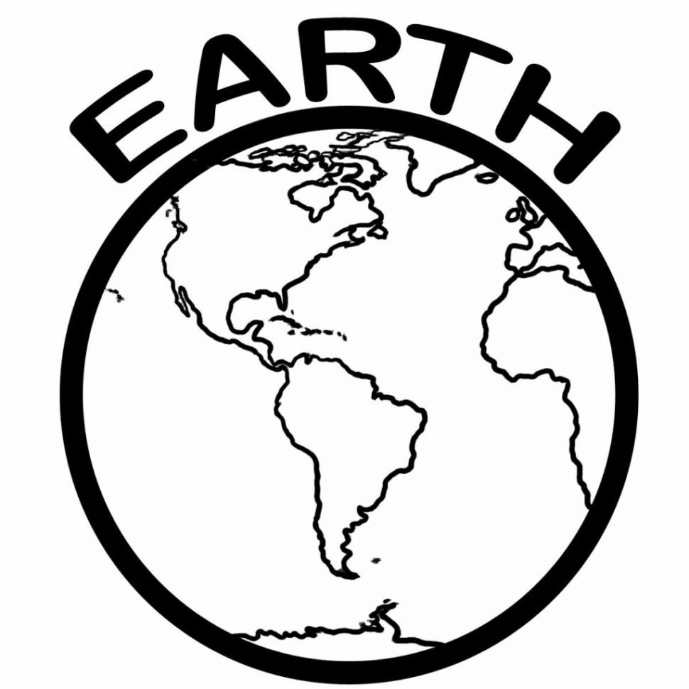 Printable Earth Coloring Pages Free Download On ClipArtMag