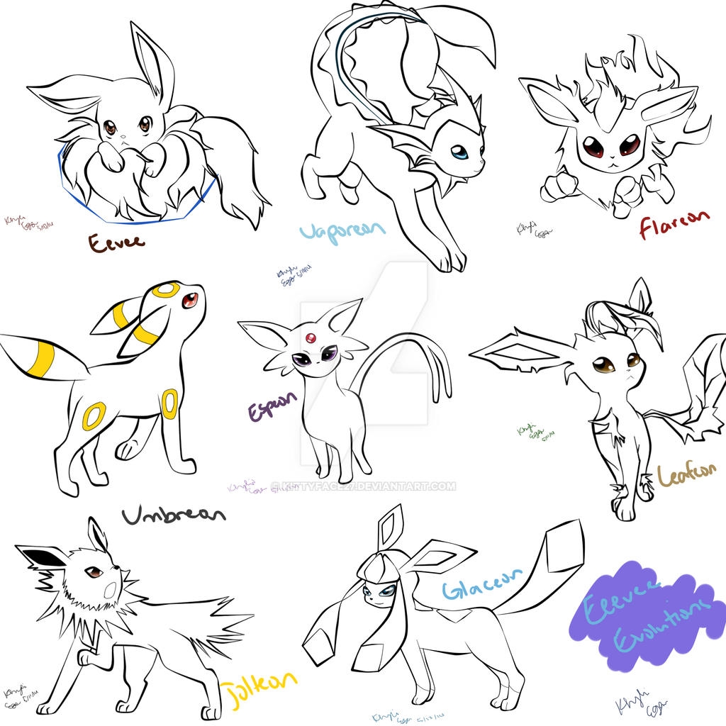 Eevee Printable Pokemon Coloring Pages Eevee Printable Pokemon Coloring Pages