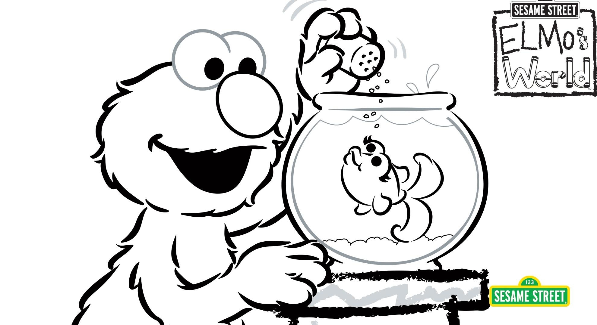 Printable Elmo Coloring Pages Printable Elmo Coloring Pages