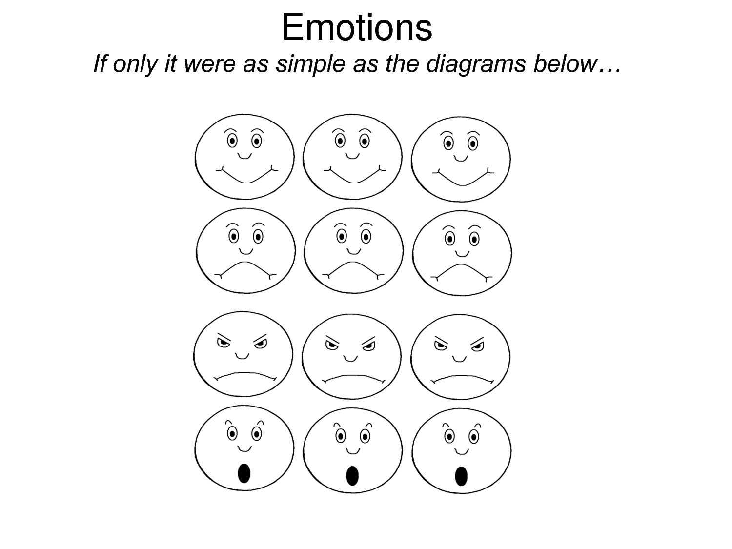 Printable Emotions Coloring Pages For Preschoolers Th Vrogue Co