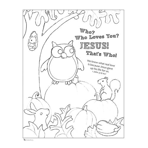 Printable Fall Bible Coloring Pages Printable Fall Bible Coloring Pages