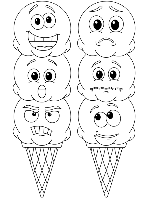 Printable Feelings And Emotions Coloring Pages A Healthy Mind In A Printable Feelings And Emotions Coloring Pages A Healthy Mind In A