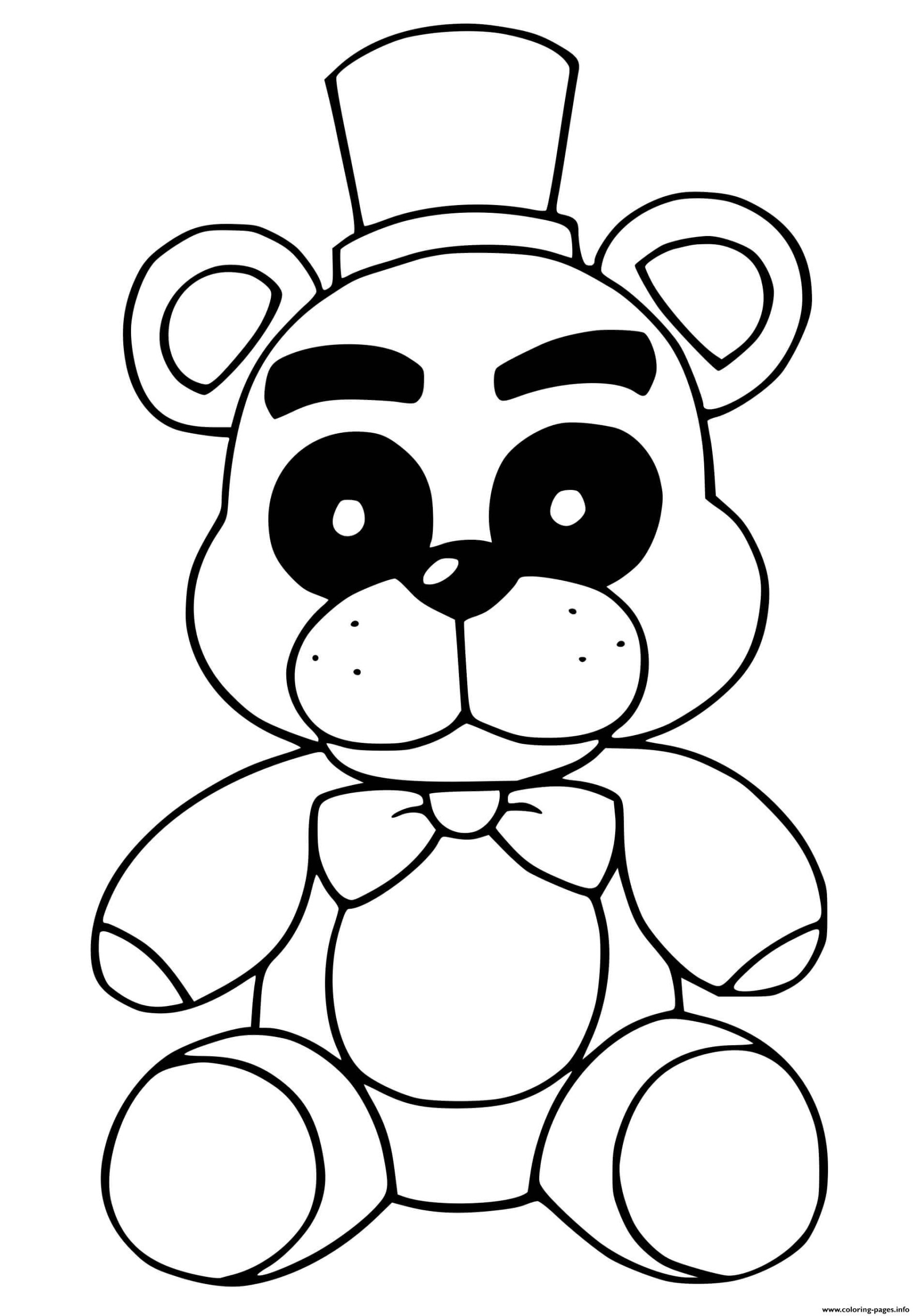 Printable Fnaf Coloring Pages Printable Fnaf Coloring Pages