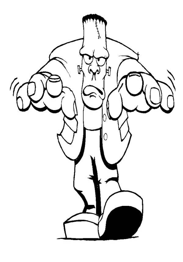 Printable Frankenstein Coloring Pages Printable Frankenstein Coloring Pages