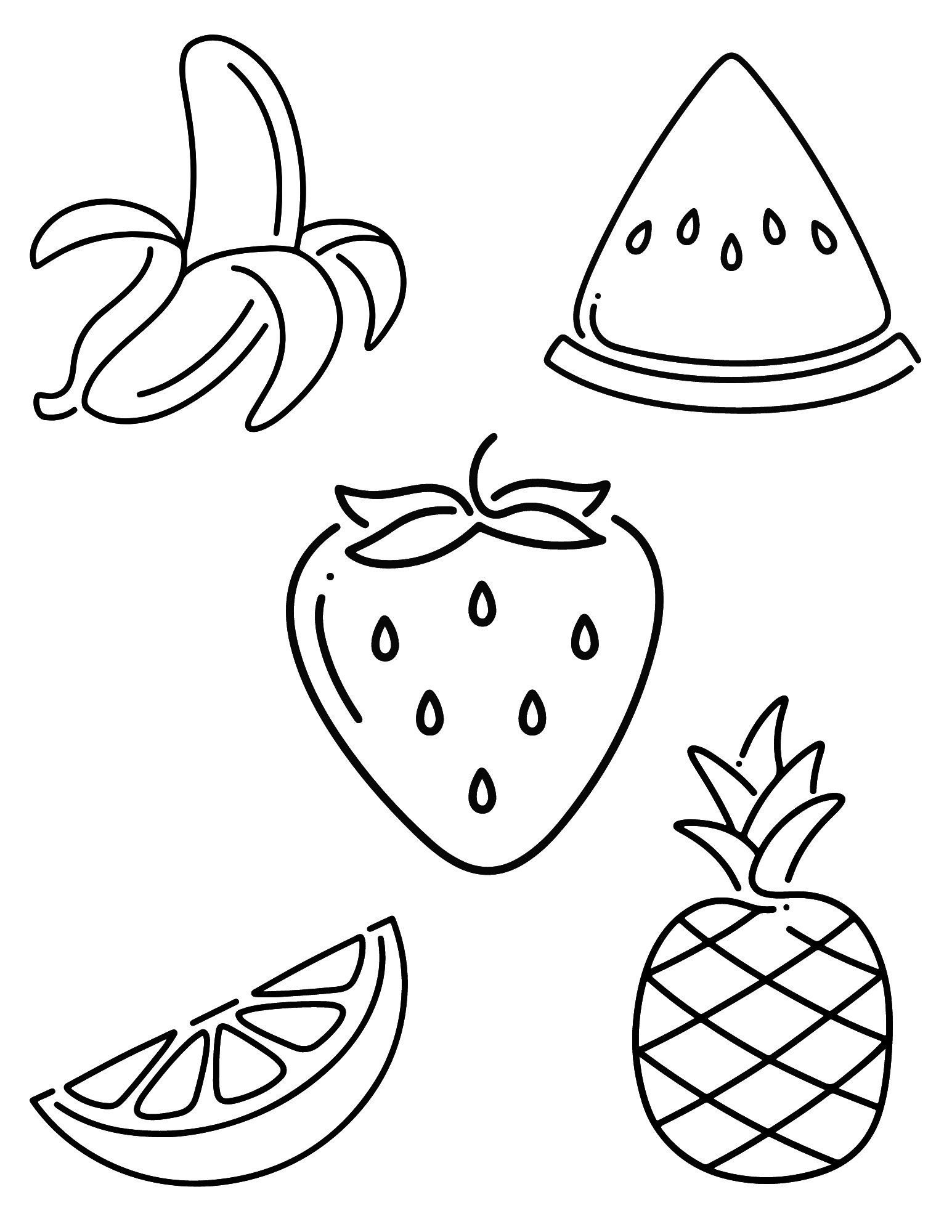 Printable Fruit Coloring Page For Kids Food Etsy Fruit Coloring Printable Fruit Coloring Page For Kids Food Etsy Fruit Coloring