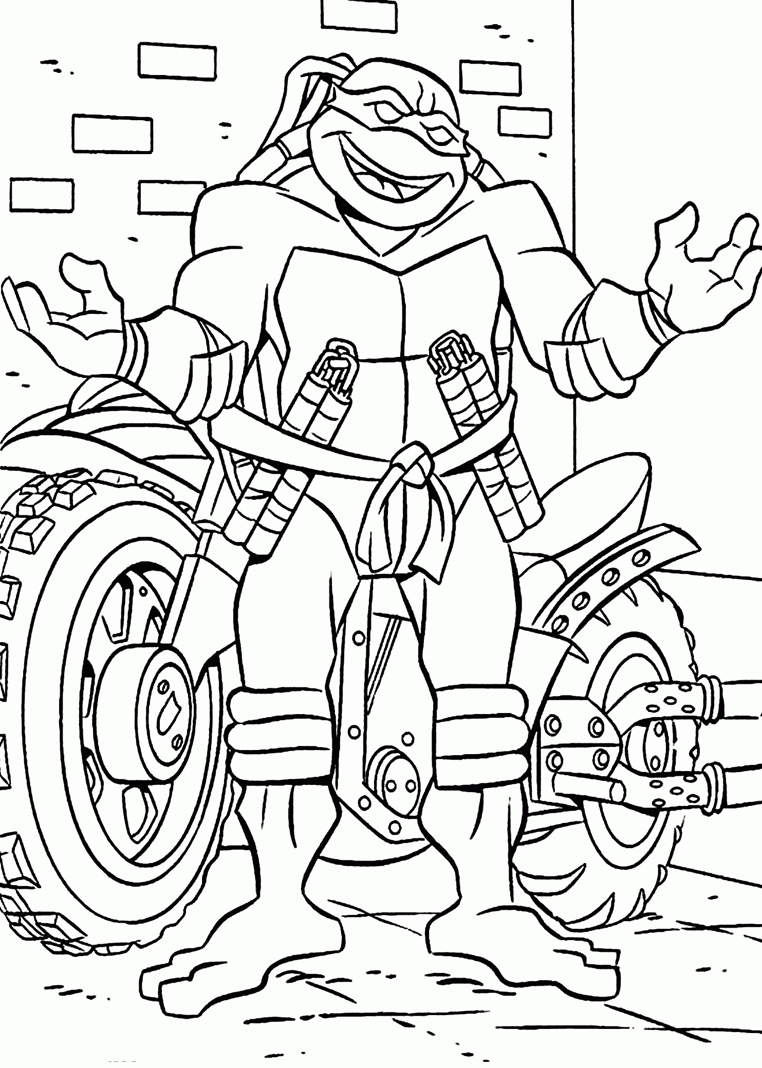 Printable Full Size Ninja Turtle Coloring Pages Coloring Pages Printable Full Size Ninja Turtle Coloring Pages Coloring Pages