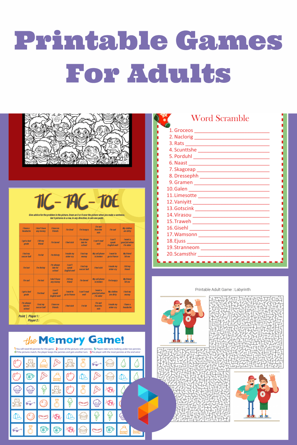 Printable Games For Inmates Printable Word Searches