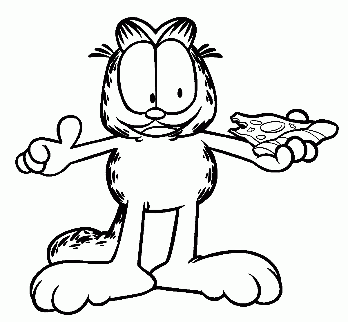Printable Garfield Coloring Pages Cute Comic Strip Cat Print Color Craft Printable Garfield Coloring Pages Cute Comic Strip Cat Print Color Craft