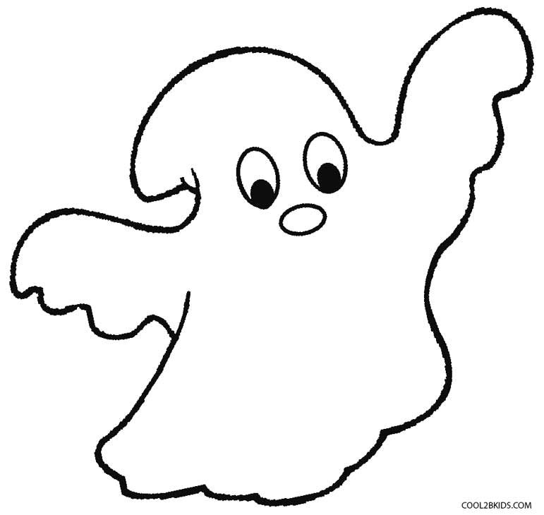 Printable Ghost Outline Printable Ghost Outline